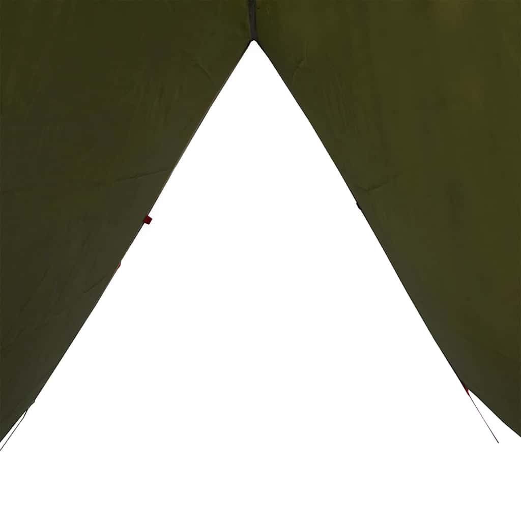 vidaXL Prelată de camping, verde măsliniu, 451x420 cm, impermeabilă
