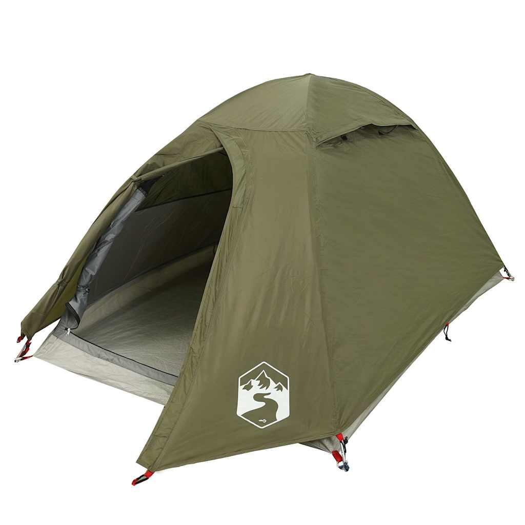 vidaXL Cort camping cupolă 2 persoane verde măsliniu impermeabil vidaXL Cort camping cupolă 2 persoane verde măsliniu impermeabil