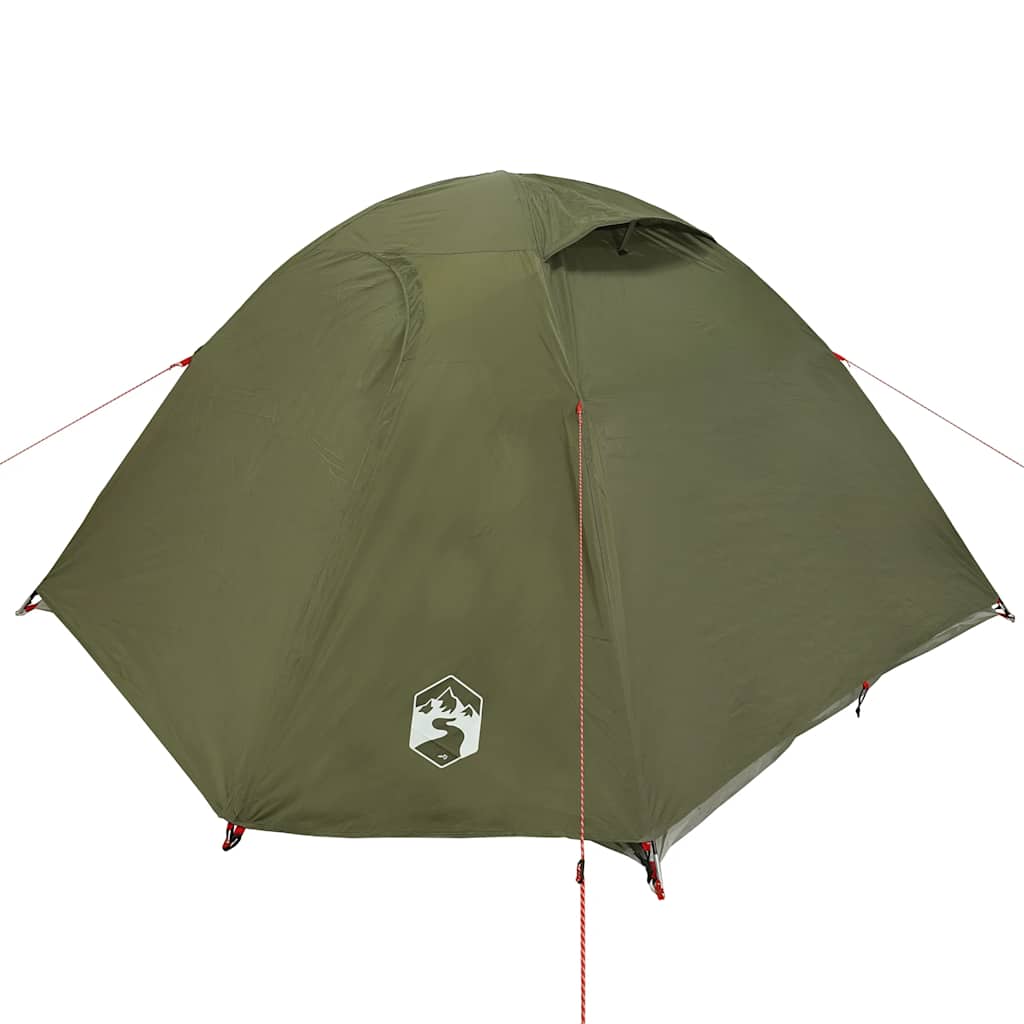vidaXL Cort camping cupolă 4 persoane verde măsliniu impermeabil vidaXL Cort camping cupolă 4 persoane verde măsliniu impermeabil