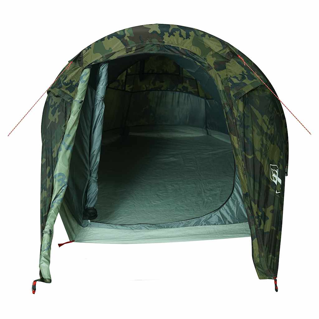 vidaXL Cort de camping tunel pentru 3 persoane, camuflaj, impermeabil vidaXL Cort de camping tunel pentru 3 persoane, camuflaj, impermeabil