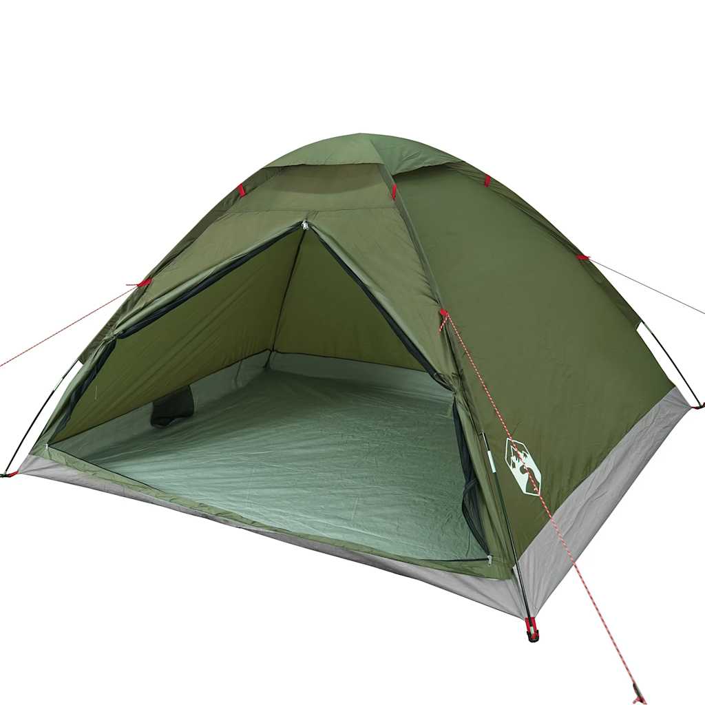 vidaXL Cort camping cupolă 4 persoane verde măsliniu impermeabil vidaXL Cort camping cupolă 4 persoane verde măsliniu impermeabil