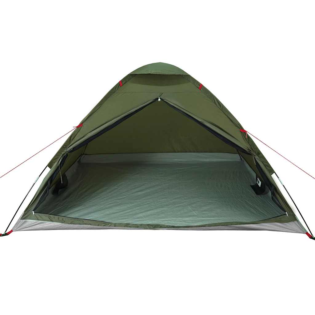 vidaXL Cort camping cupolă 4 persoane verde măsliniu impermeabil vidaXL Cort camping cupolă 4 persoane verde măsliniu impermeabil