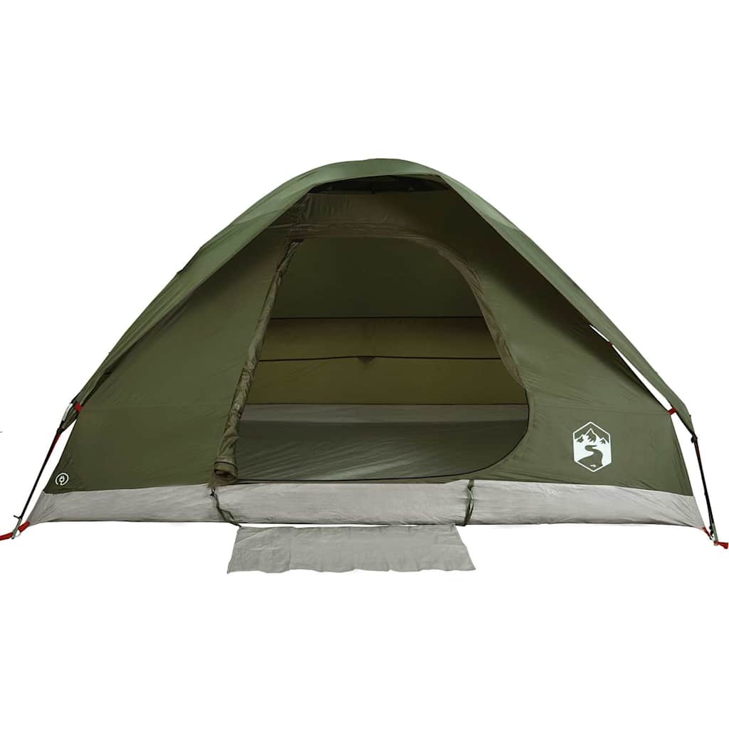 vidaXL Cort camping cupolă 2 persoane verde măsliniu impermeabil