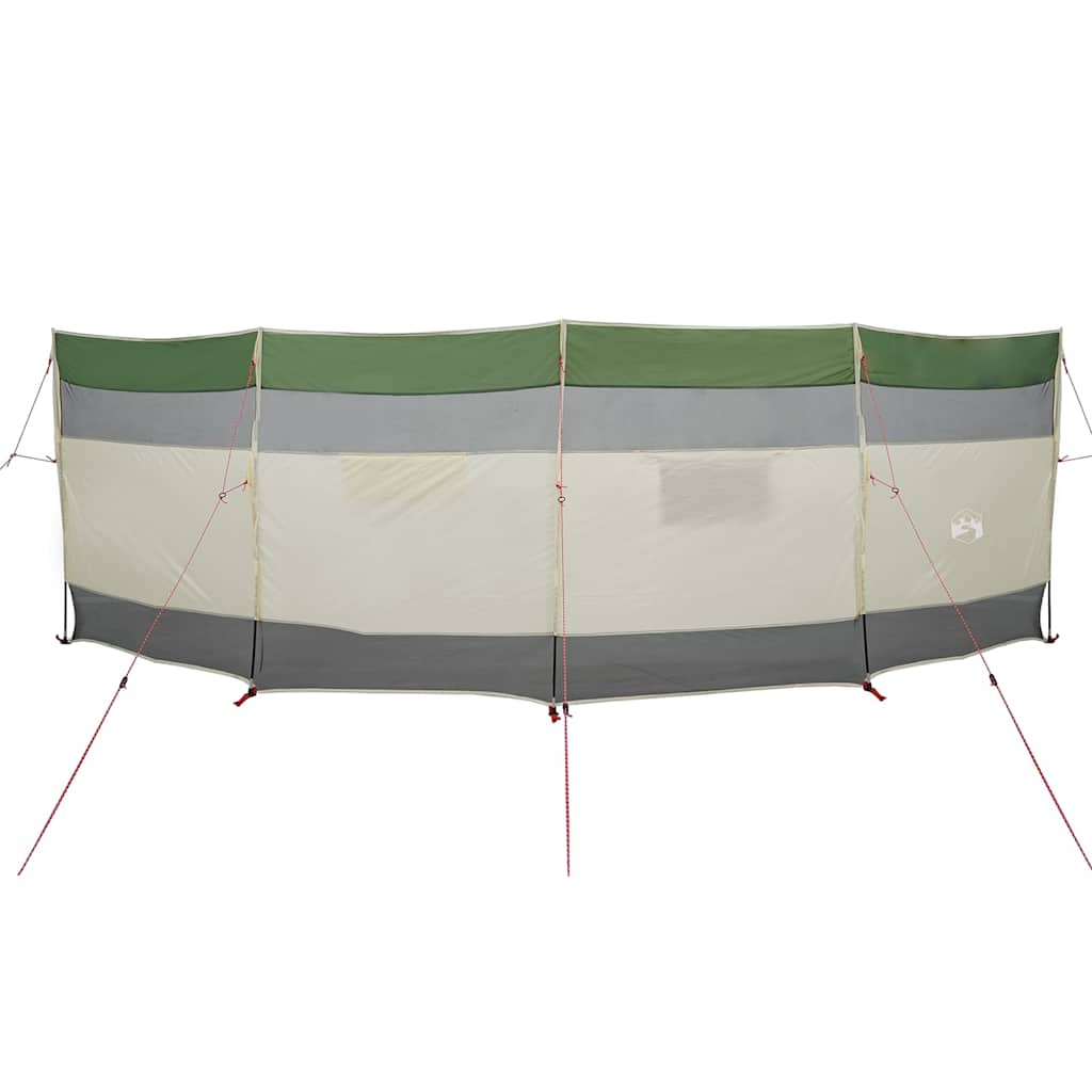 vidaXL Paravan de camping verde 510x153 cm impermeabil