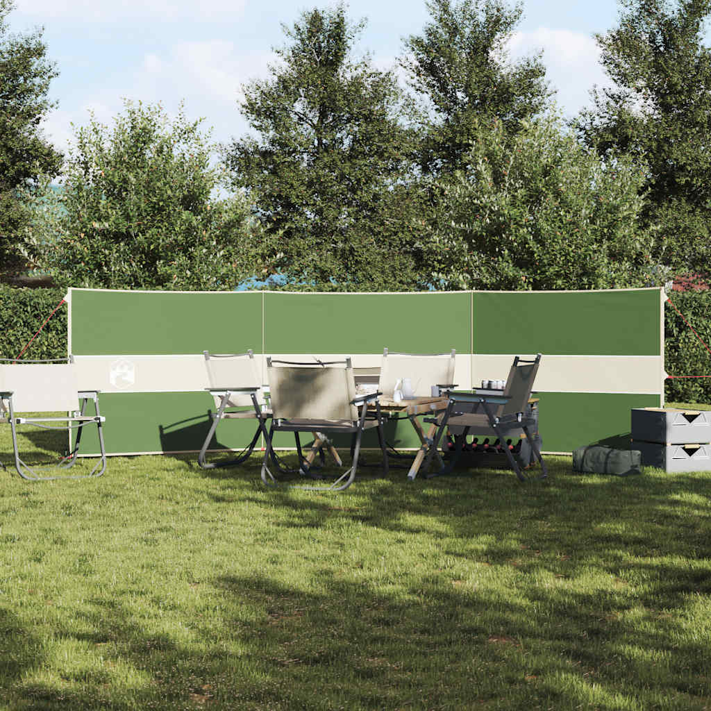 vidaXL Paravan de camping verde 490x123 cm impermeabil vidaXL Paravan de camping verde 490x123 cm impermeabil