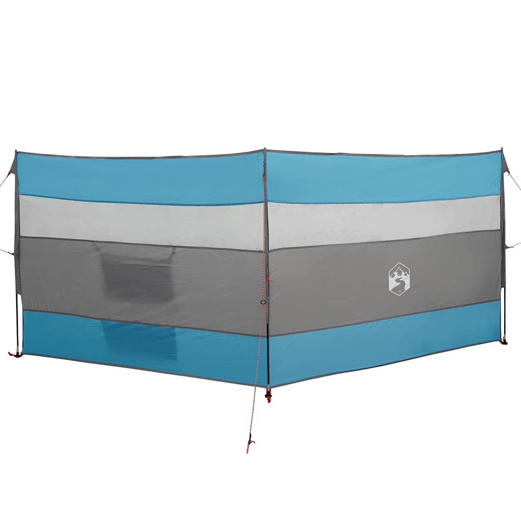 vidaXL Paravan de camping, albastru, 340x130 cm, impermeabil vidaXL Paravan de camping, albastru, 340x130 cm, impermeabil