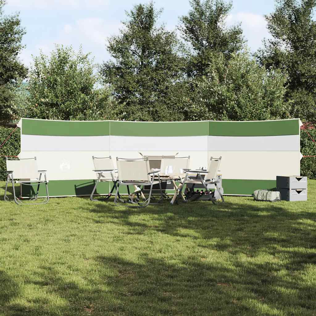 vidaXL Paravan de camping verde 508x130 cm impermeabil vidaXL Paravan de camping verde 508x130 cm impermeabil