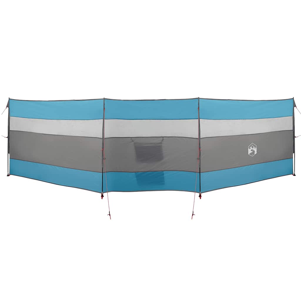 vidaXL Paravan de camping, albastru, 508x130 cm, impermeabil vidaXL Paravan de camping, albastru, 508x130 cm, impermeabil