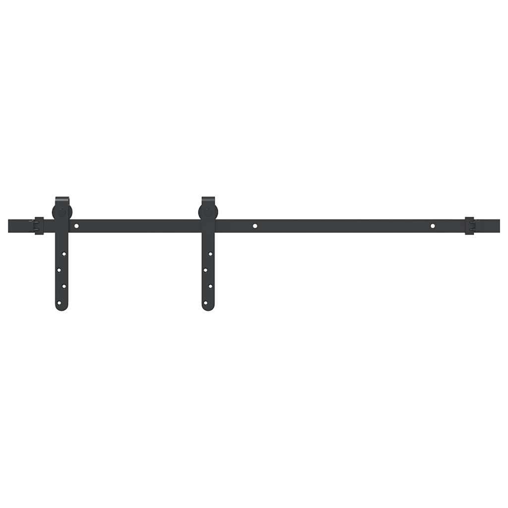 vidaXL Set uși glisante pentru dulap 91 cm oțel carbon vidaXL Set uși glisante pentru dulap 91 cm oțel carbon