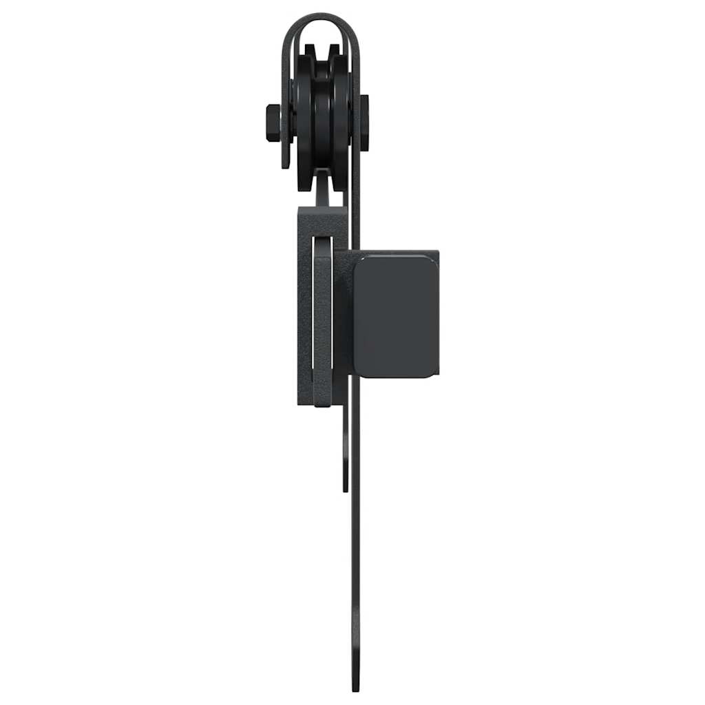 vidaXL Set uși glisante pentru dulap 91 cm oțel carbon vidaXL Set uși glisante pentru dulap 91 cm oțel carbon