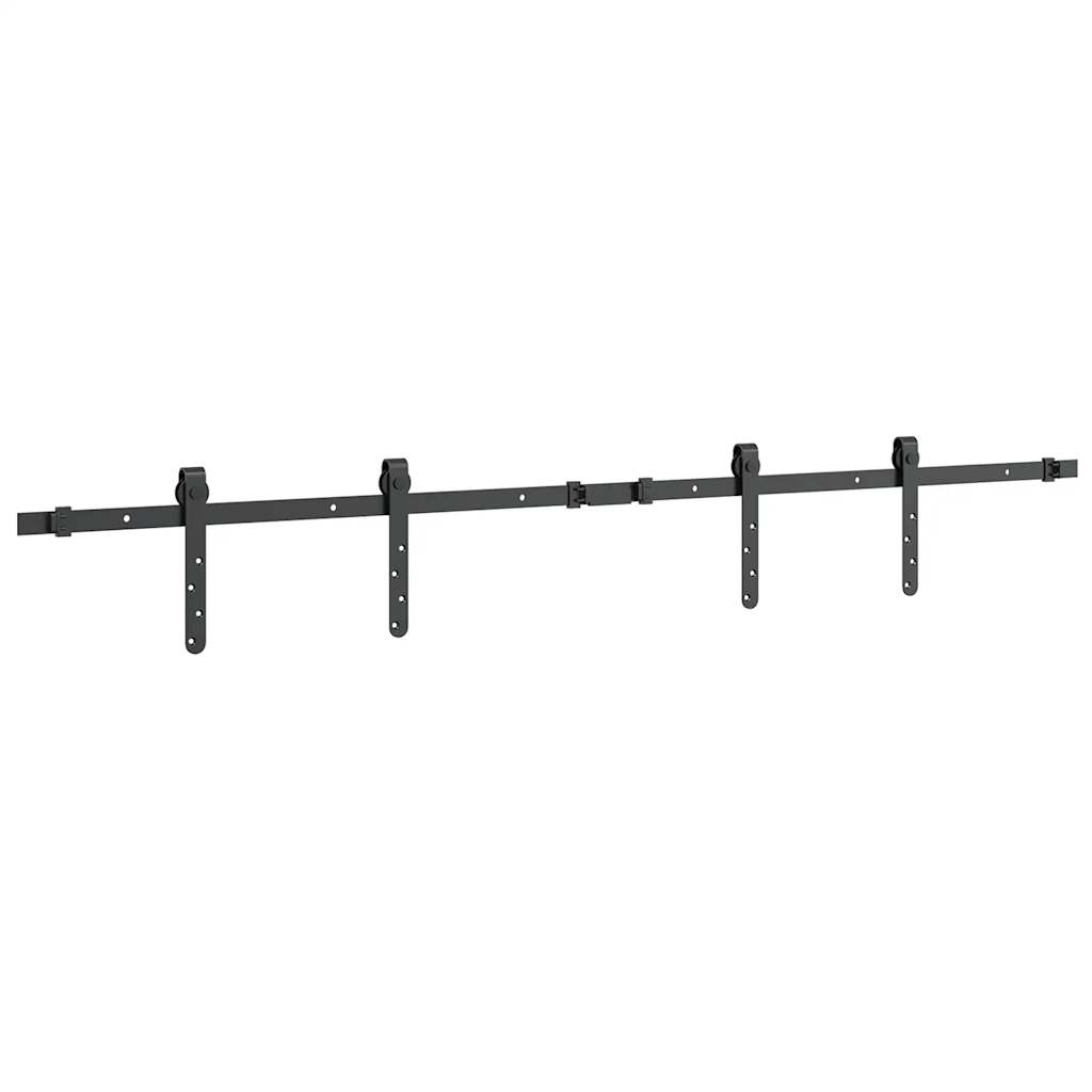 vidaXL Set uși glisante pentru dulap 152 cm oțel carbon vidaXL Set uși glisante pentru dulap 152 cm oțel carbon