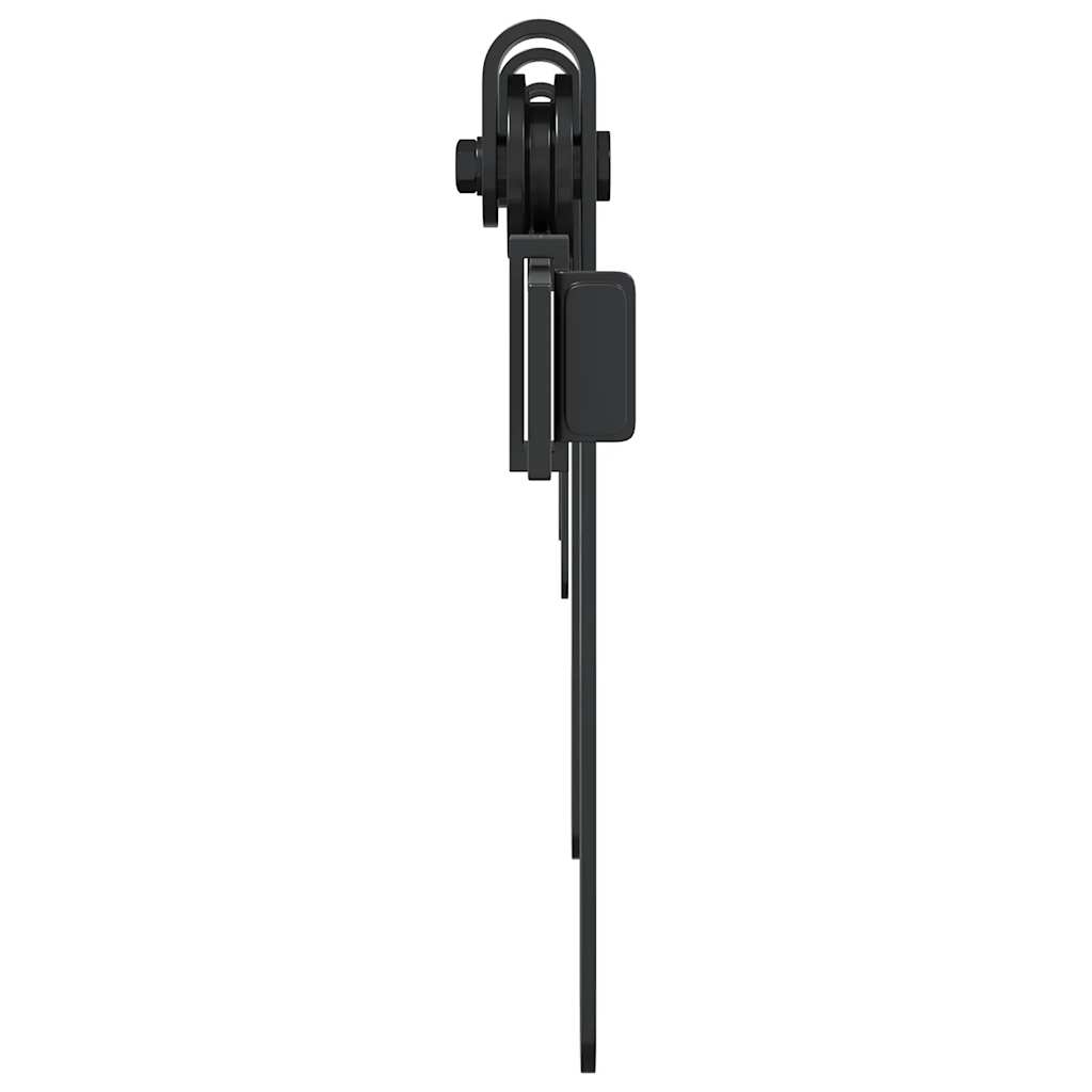 vidaXL Set uși glisante pentru dulap 152 cm oțel carbon vidaXL Set uși glisante pentru dulap 152 cm oțel carbon