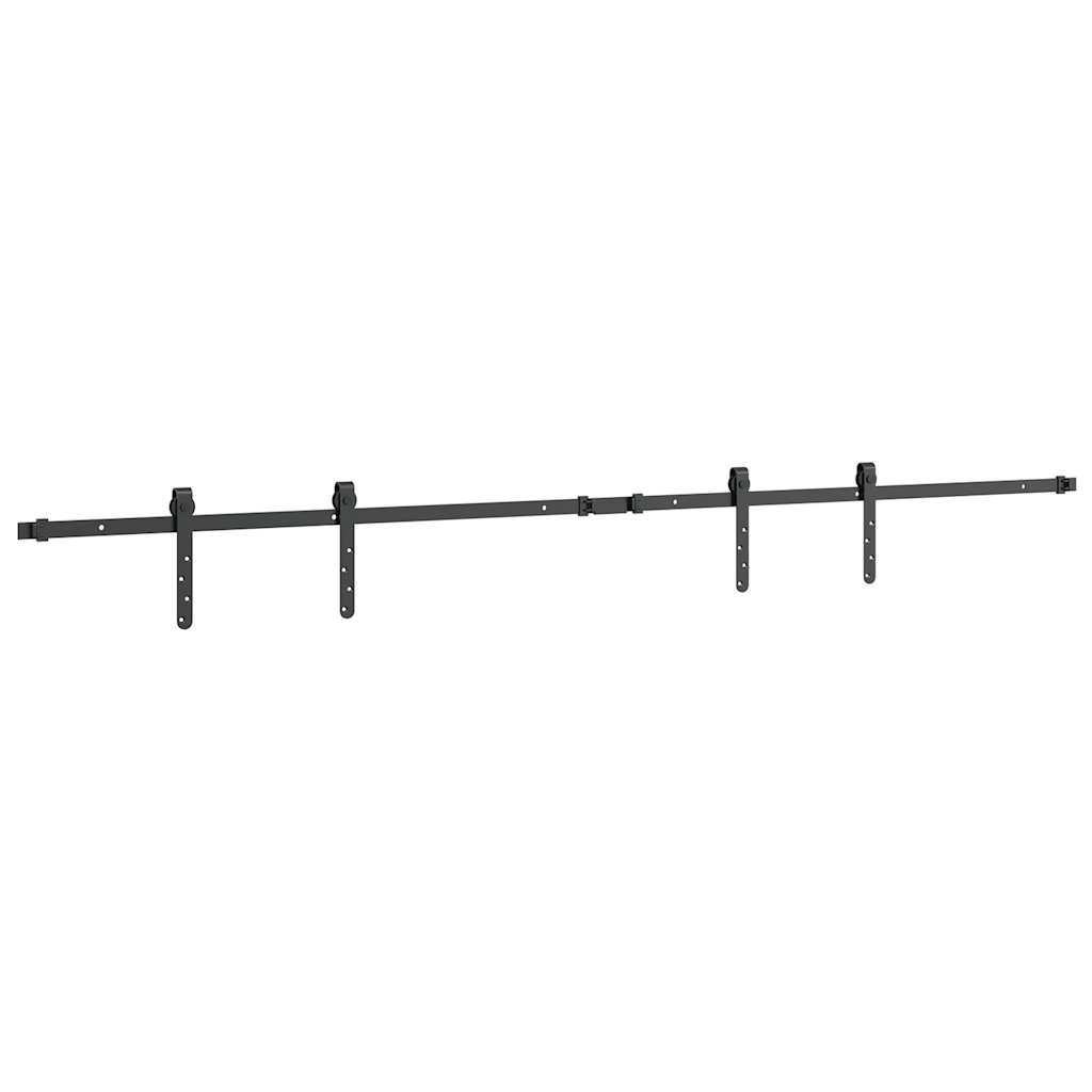 vidaXL Set uși glisante pentru dulap 200 cm oțel carbon vidaXL Set uși glisante pentru dulap 200 cm oțel carbon