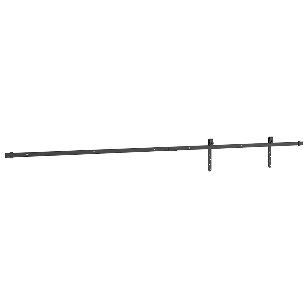 vidaXL Set uși glisante pentru dulap 213 cm oțel carbon vidaXL Set uși glisante pentru dulap 213 cm oțel carbon