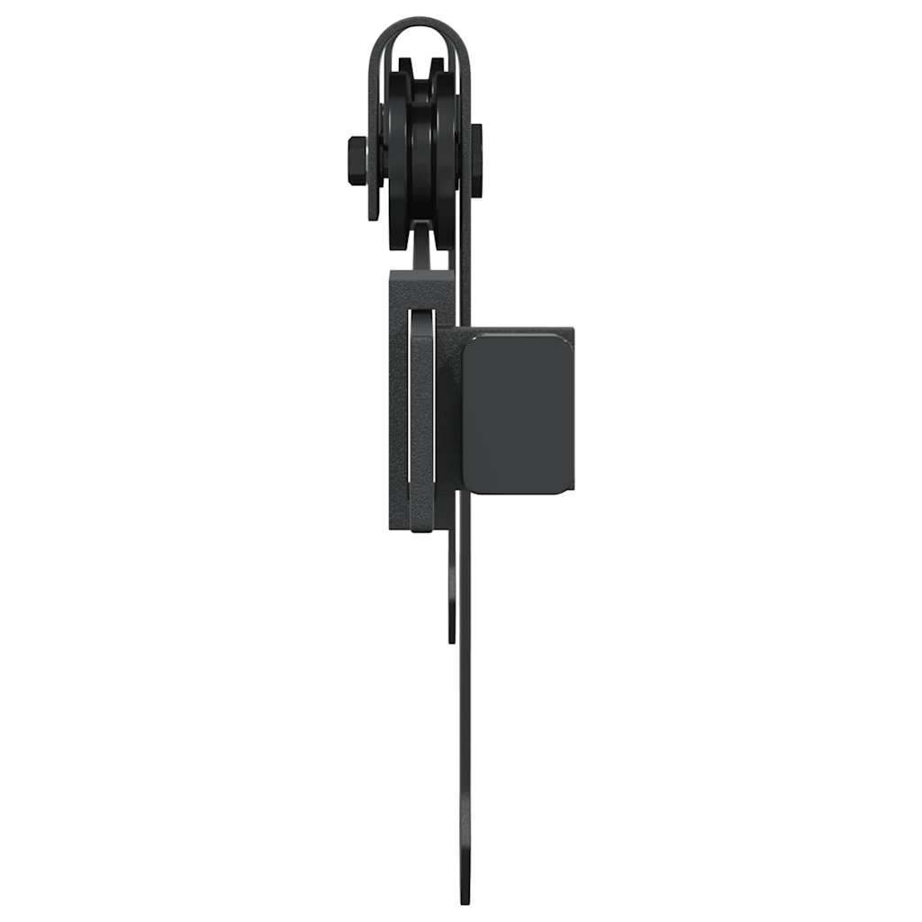 vidaXL Set uși glisante pentru dulap 244 cm oțel carbon vidaXL Set uși glisante pentru dulap 244 cm oțel carbon