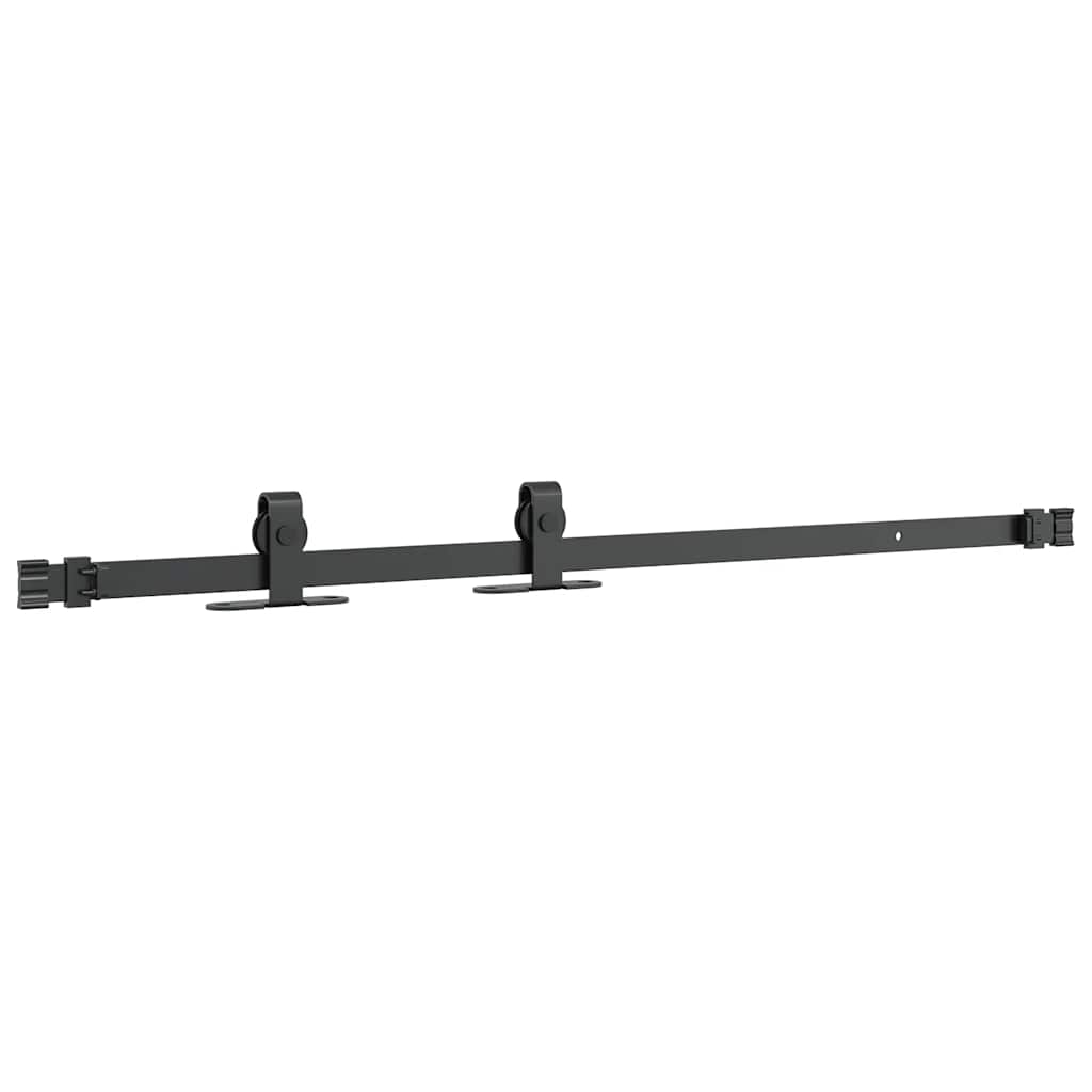 vidaXL Set uși glisante pentru dulap 91 cm oțel carbon vidaXL Set uși glisante pentru dulap 91 cm oțel carbon