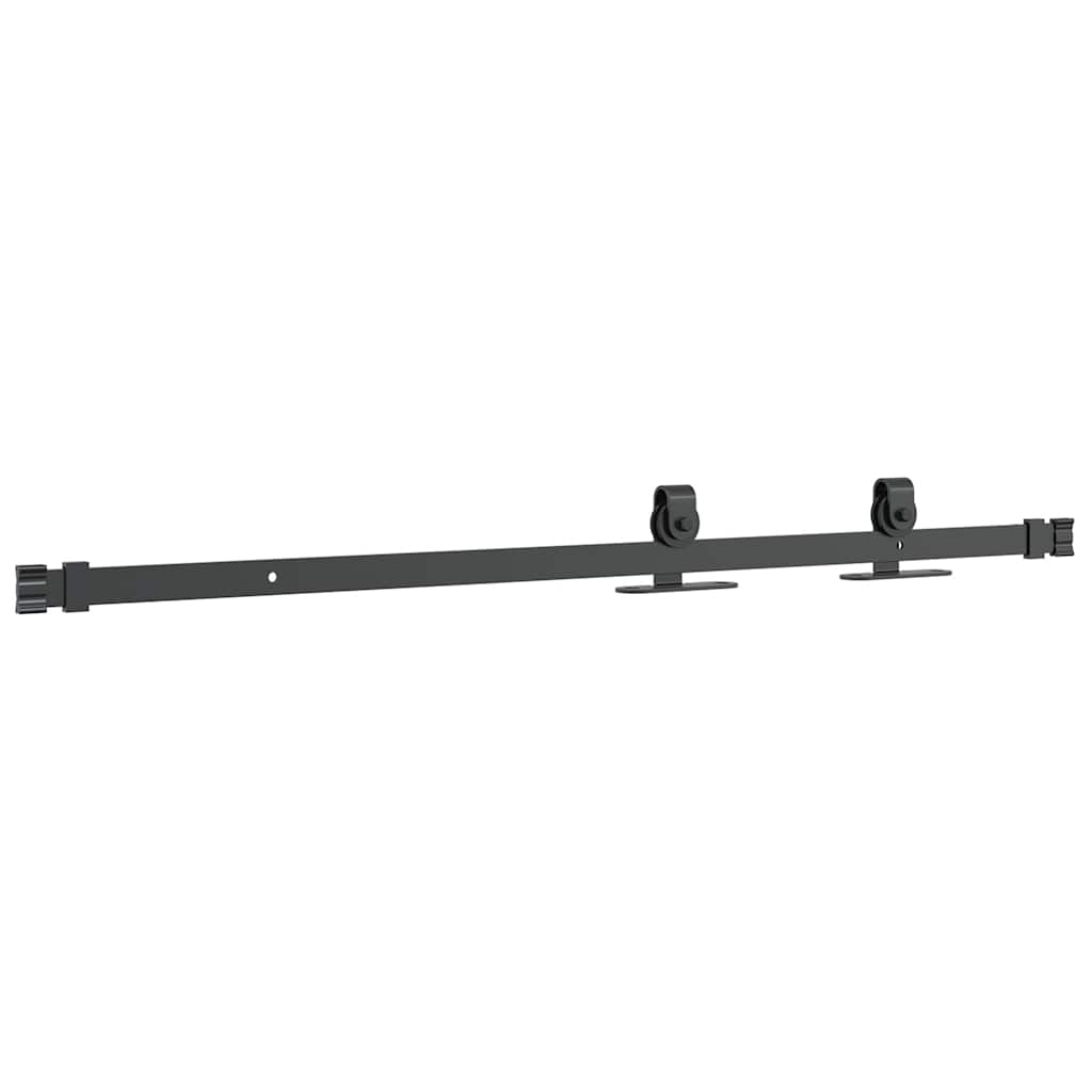vidaXL Set uși glisante pentru dulap 91 cm oțel carbon vidaXL Set uși glisante pentru dulap 91 cm oțel carbon