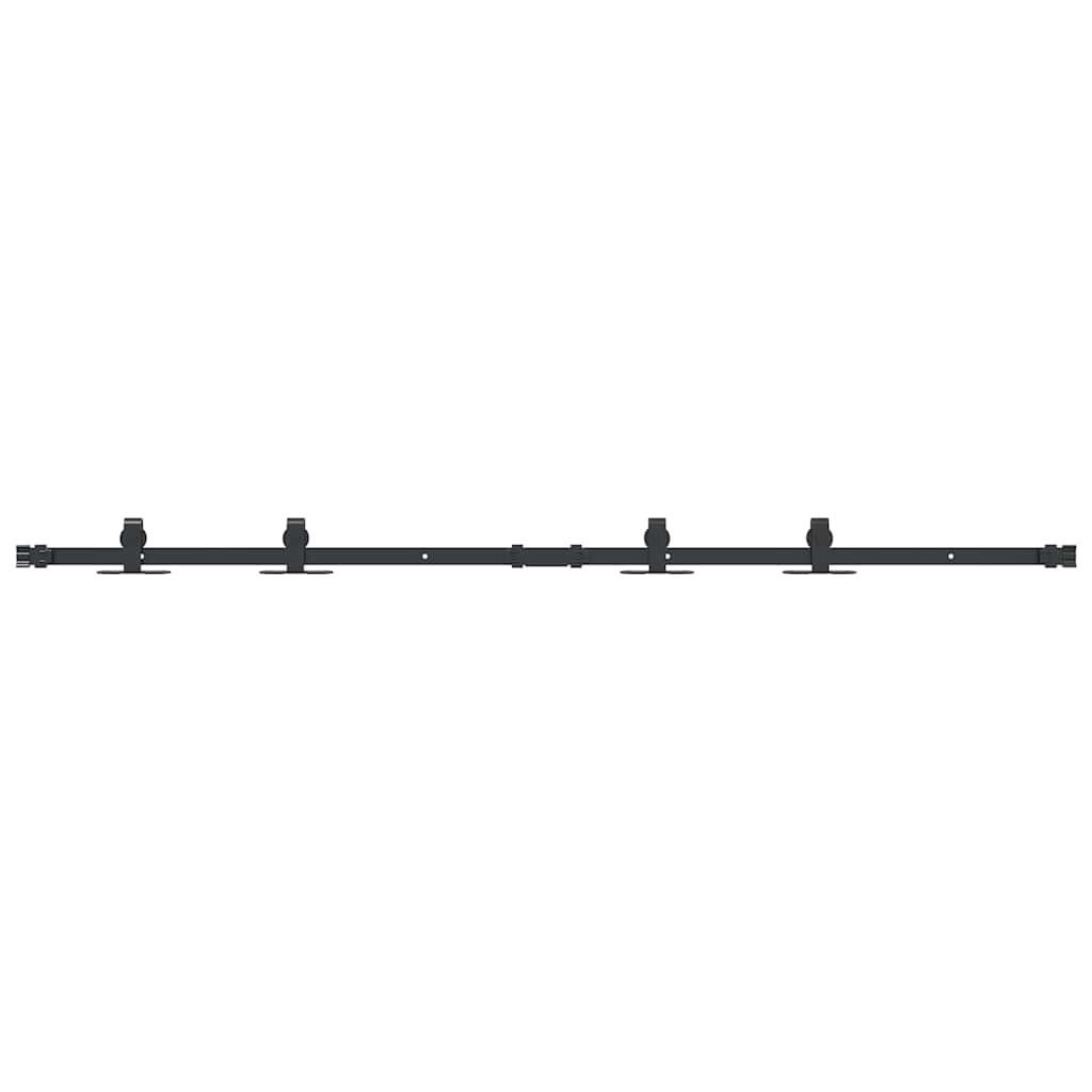 vidaXL Set uși glisante pentru dulap 152 cm oțel carbon