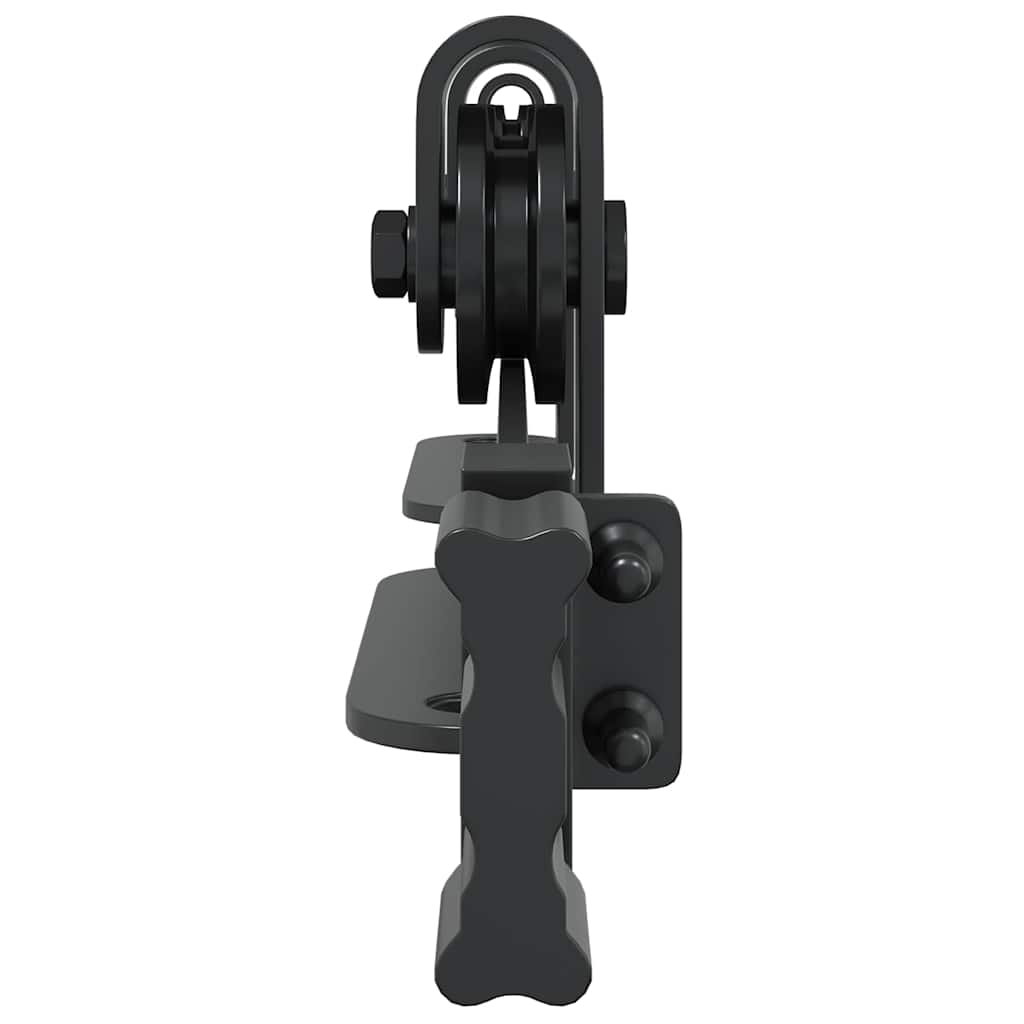 vidaXL Set uși glisante pentru dulap 152 cm oțel carbon