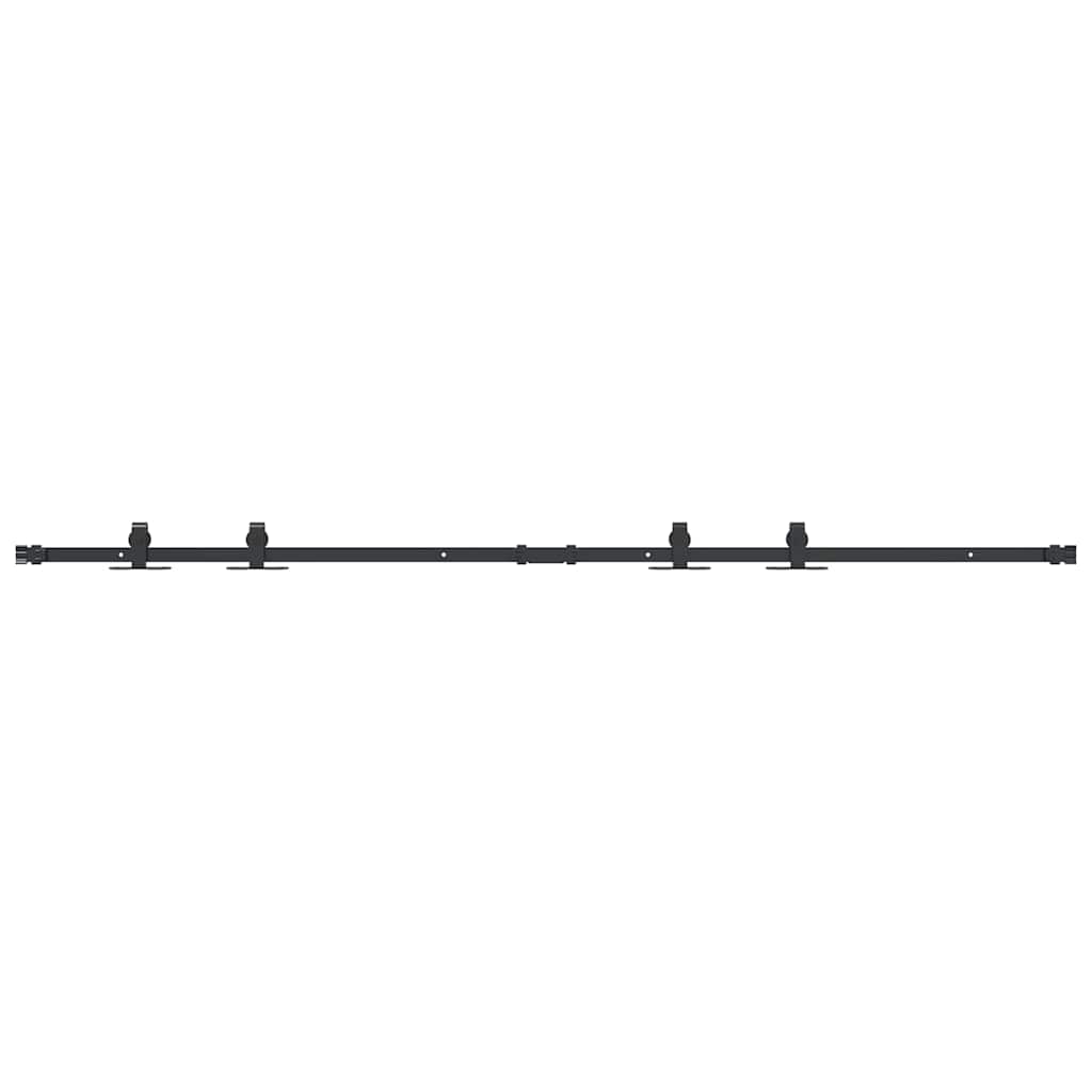 vidaXL Set uși glisante pentru dulap 183 cm oțel carbon vidaXL Set uși glisante pentru dulap 183 cm oțel carbon