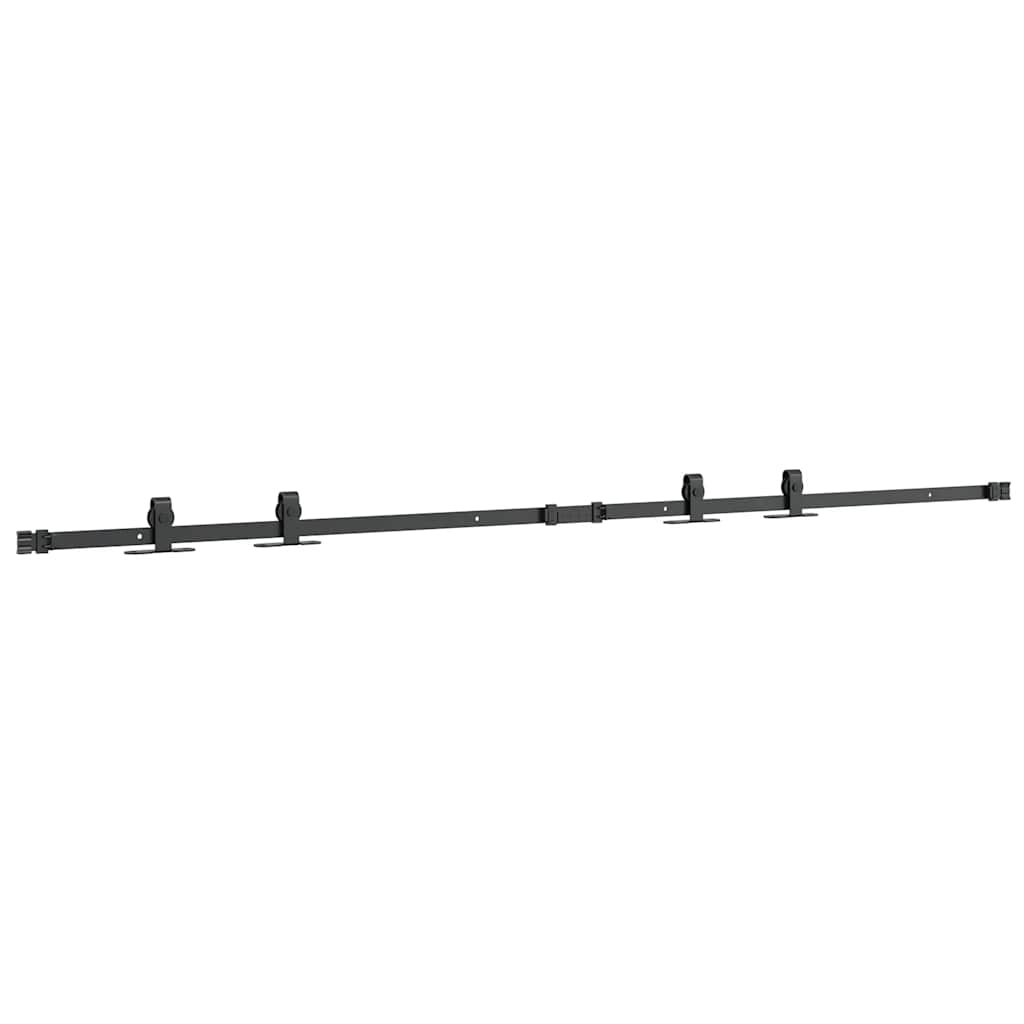 vidaXL Set uși glisante pentru dulap 183 cm oțel carbon vidaXL Set uși glisante pentru dulap 183 cm oțel carbon