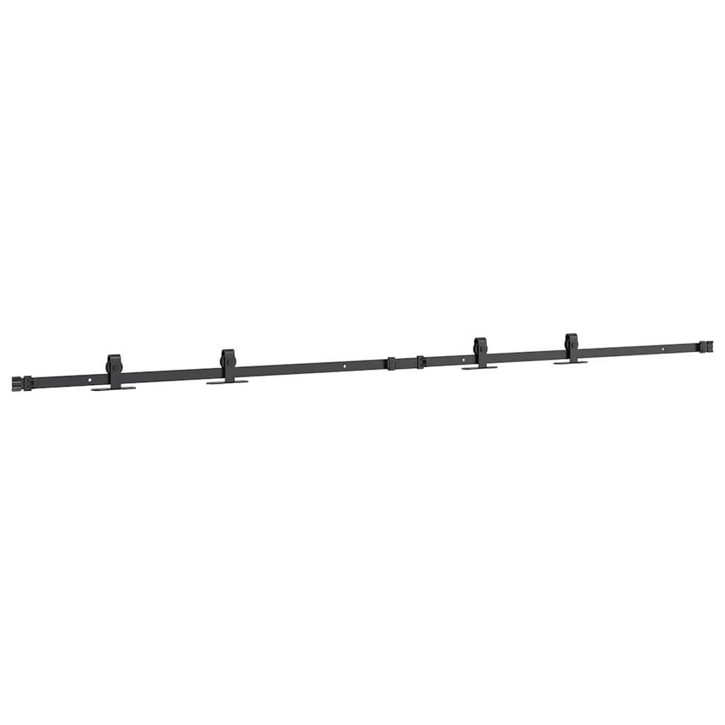 vidaXL Set uși glisante pentru dulap 200 cm oțel carbon vidaXL Set uși glisante pentru dulap 200 cm oțel carbon