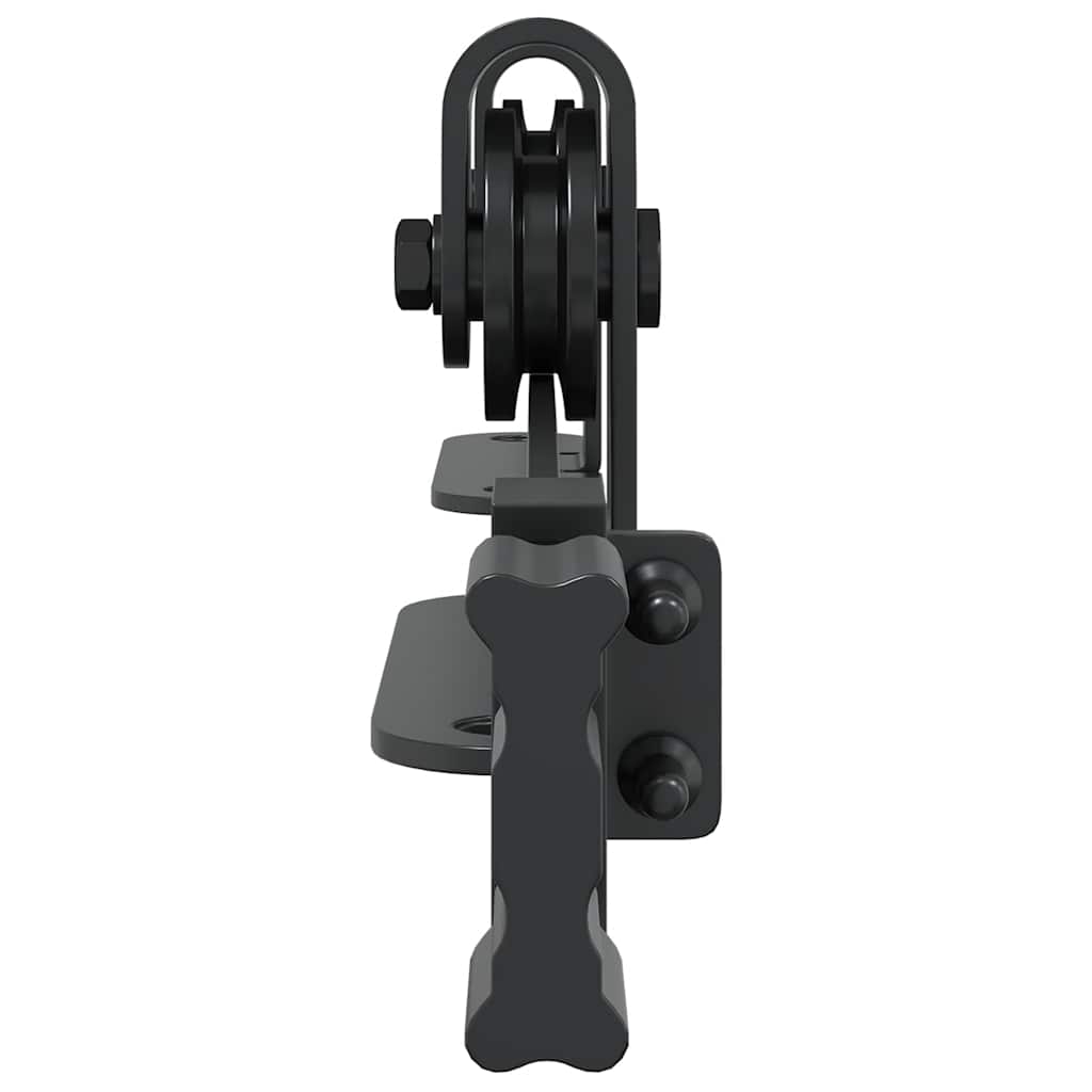 vidaXL Set uși glisante pentru dulap 213 cm oțel carbon vidaXL Set uși glisante pentru dulap 213 cm oțel carbon