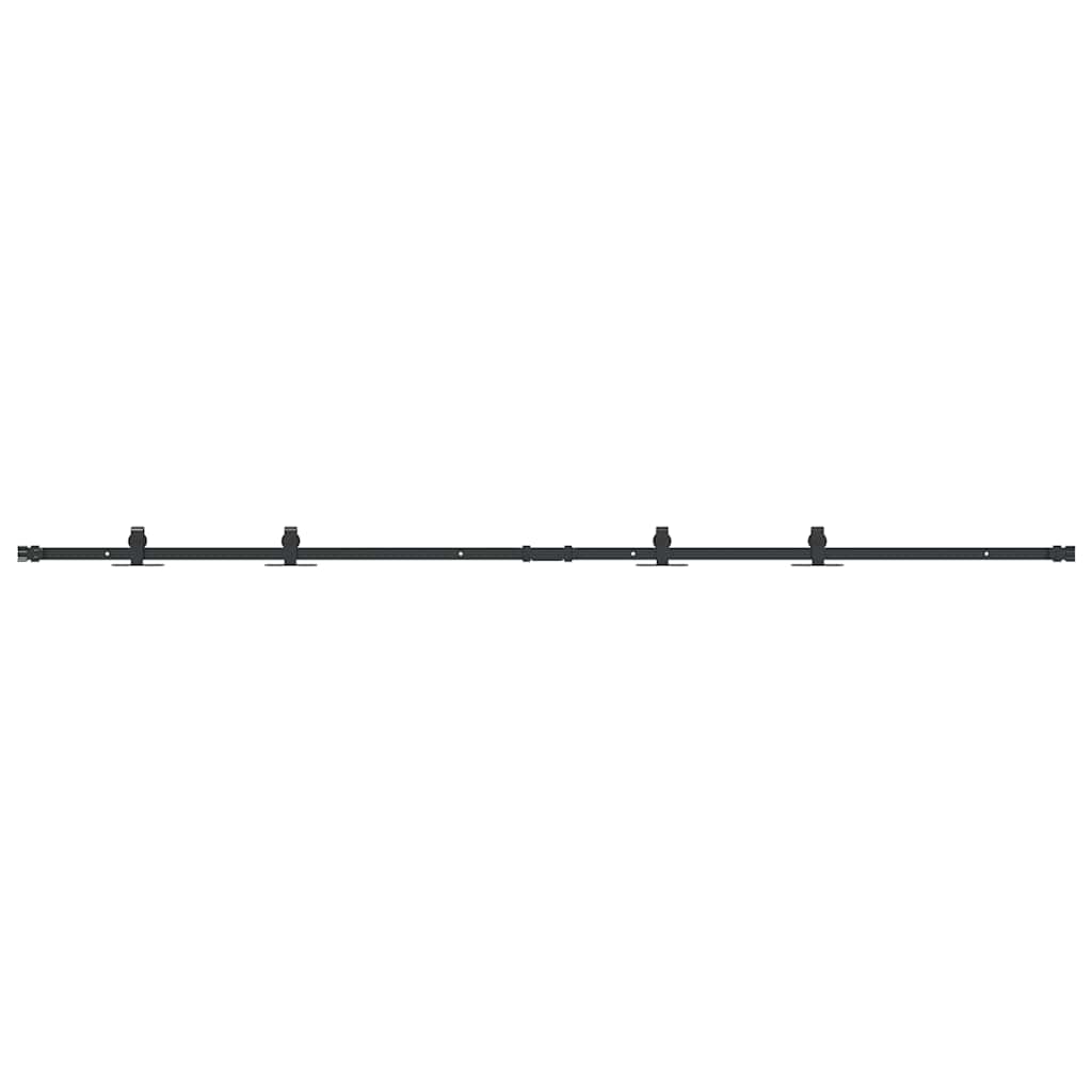 vidaXL Set uși glisante pentru dulap 213 cm oțel carbon vidaXL Set uși glisante pentru dulap 213 cm oțel carbon