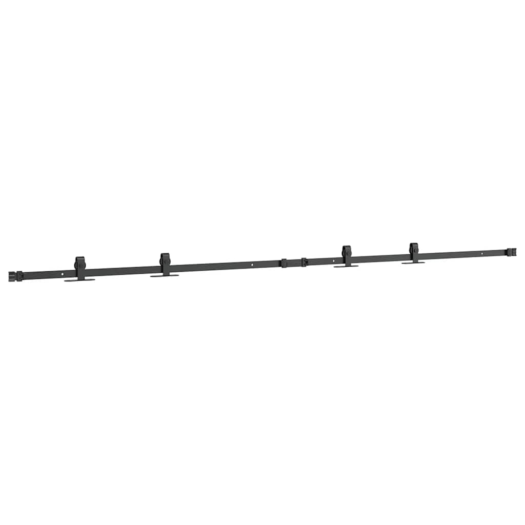 vidaXL Set uși glisante pentru dulap 213 cm oțel carbon vidaXL Set uși glisante pentru dulap 213 cm oțel carbon