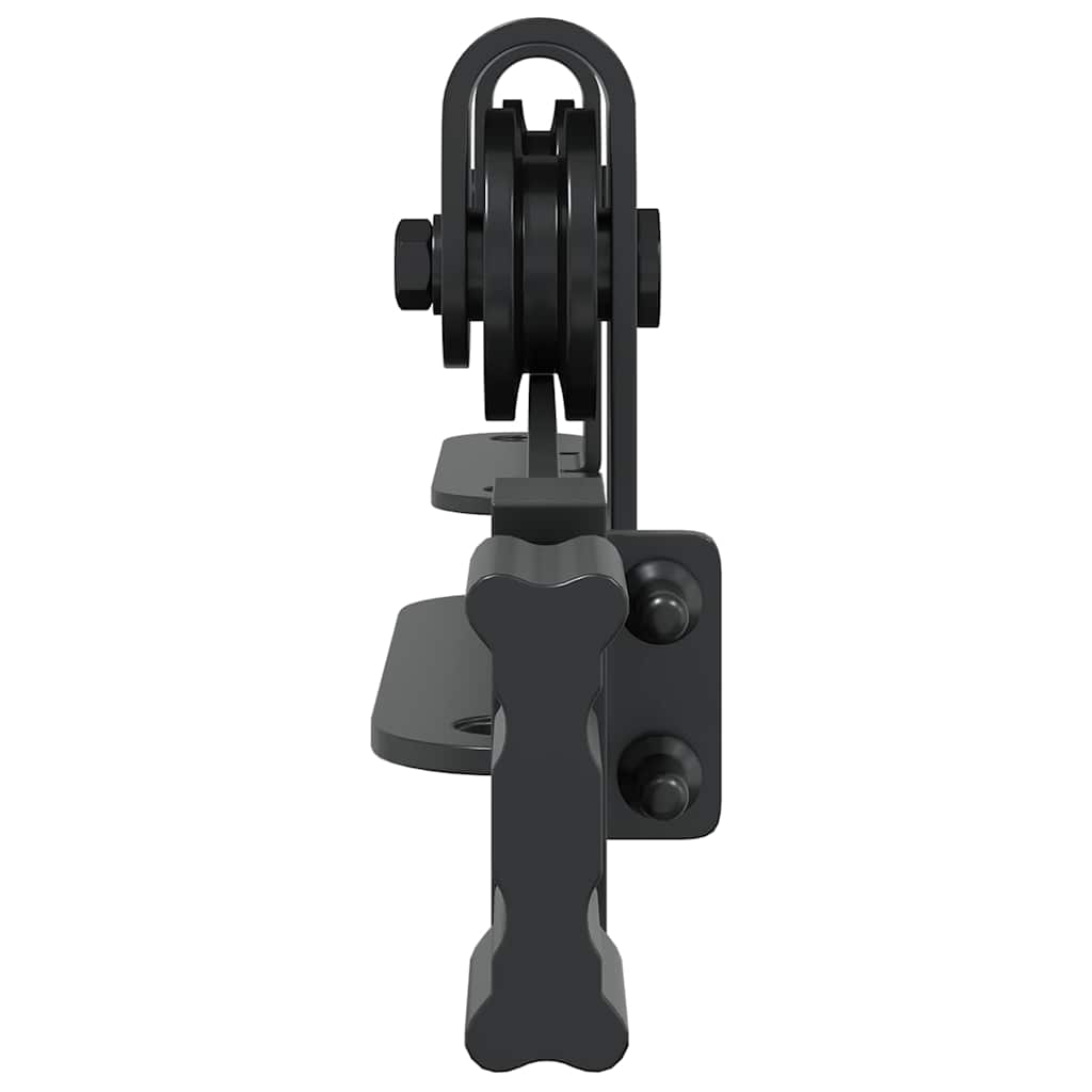 vidaXL Set uși glisante pentru dulap 244 cm oțel carbon vidaXL Set uși glisante pentru dulap 244 cm oțel carbon