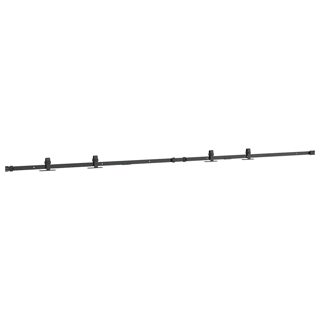 vidaXL Set uși glisante pentru dulap 244 cm oțel carbon vidaXL Set uși glisante pentru dulap 244 cm oțel carbon