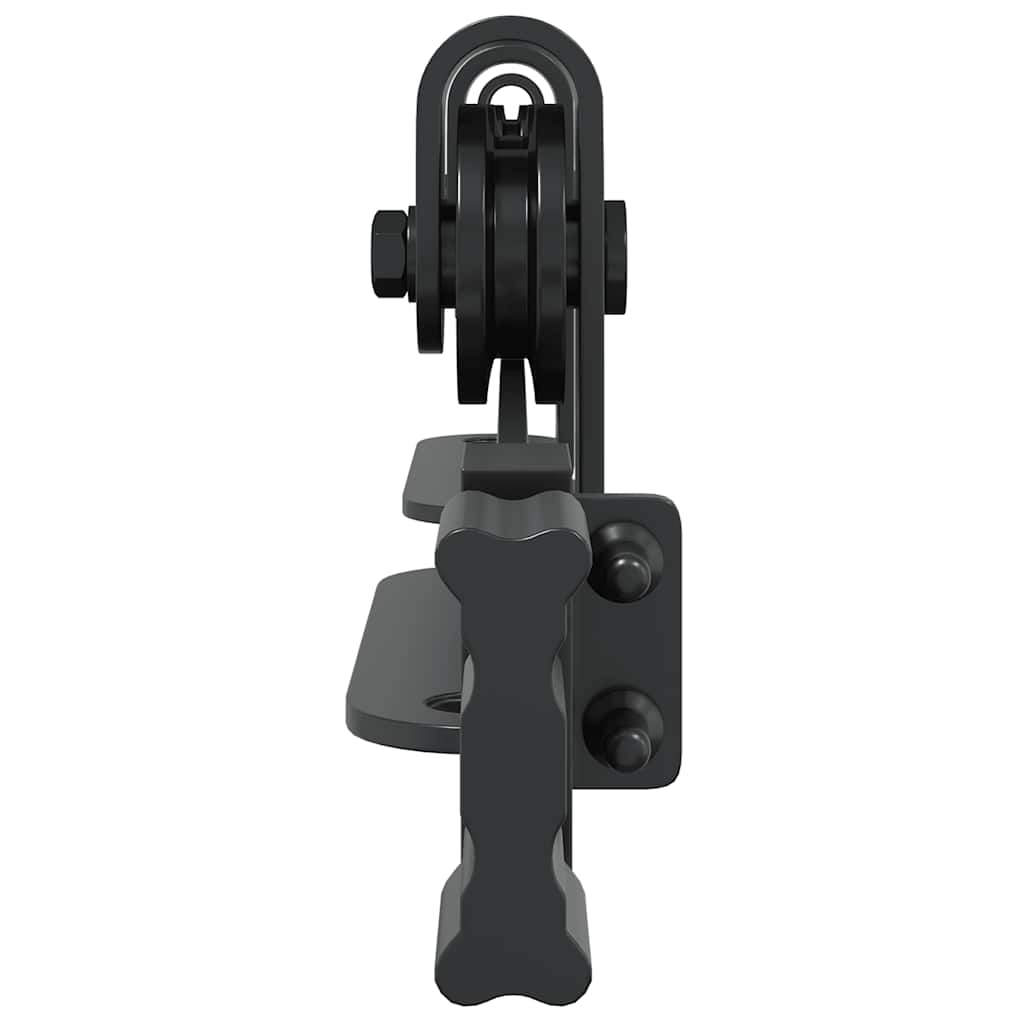 vidaXL Set uși glisante pentru dulap 244 cm oțel carbon vidaXL Set uși glisante pentru dulap 244 cm oțel carbon