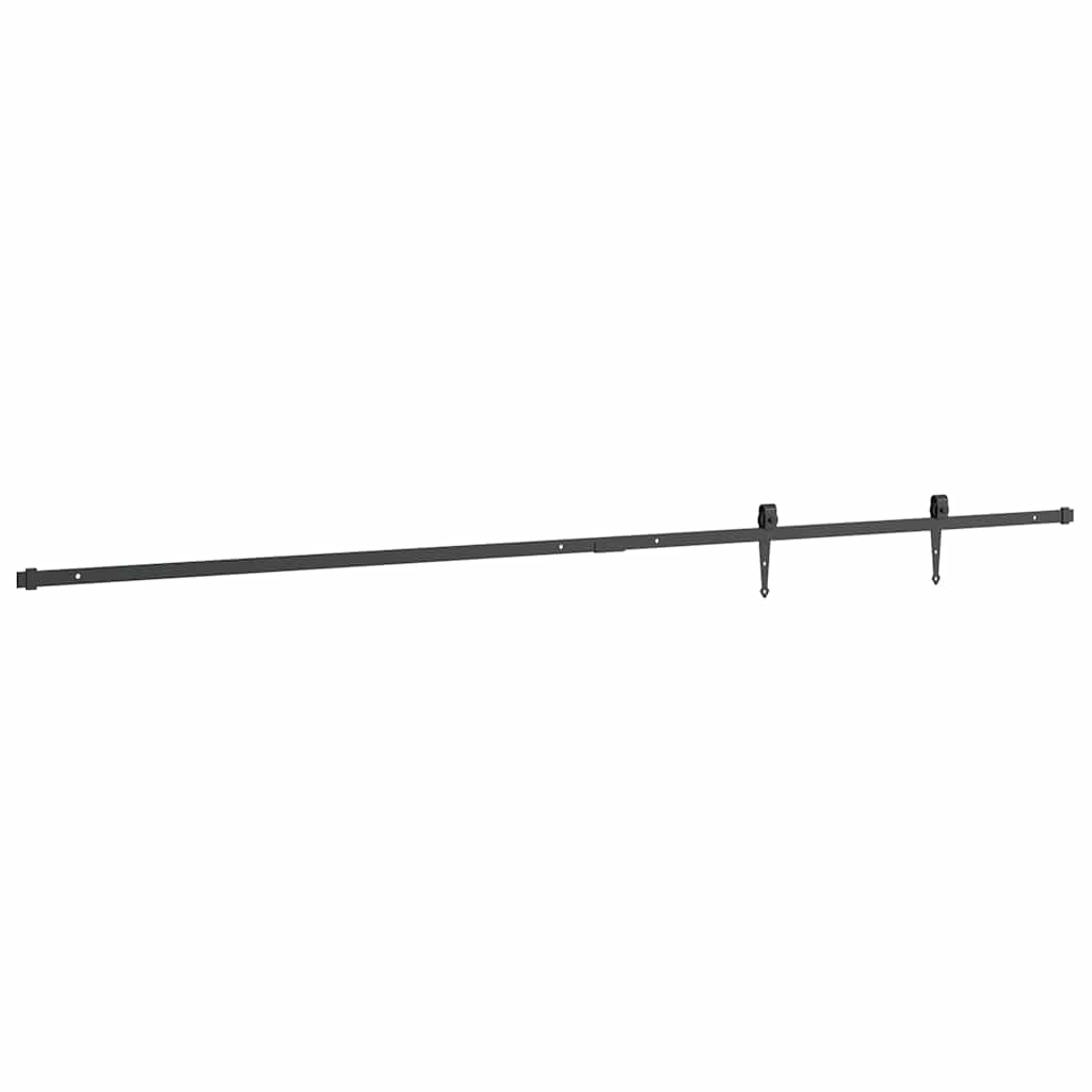 vidaXL Set uși glisante pentru dulap 213 cm oțel carbon vidaXL Set uși glisante pentru dulap 213 cm oțel carbon