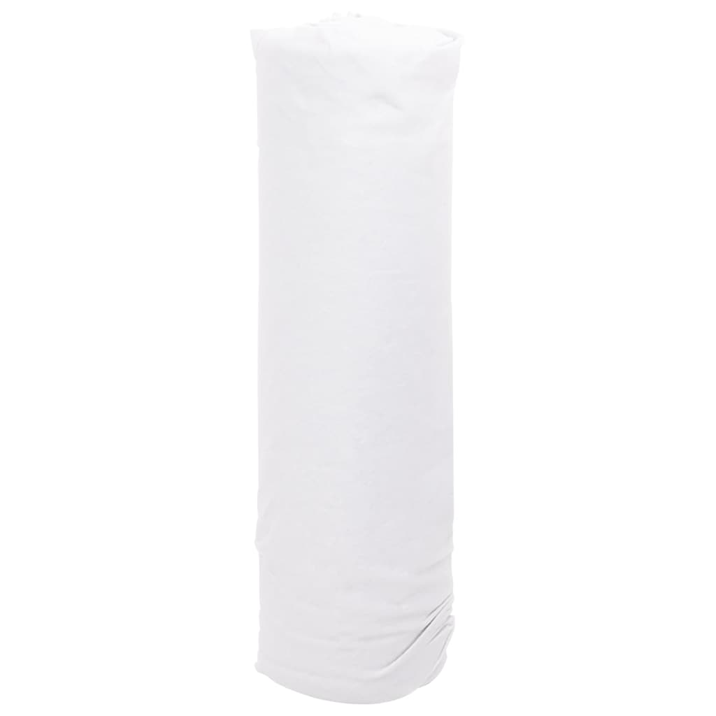 vidaXL Membrană geotextilă, alb, 1 x 50 m, fibră de poliester