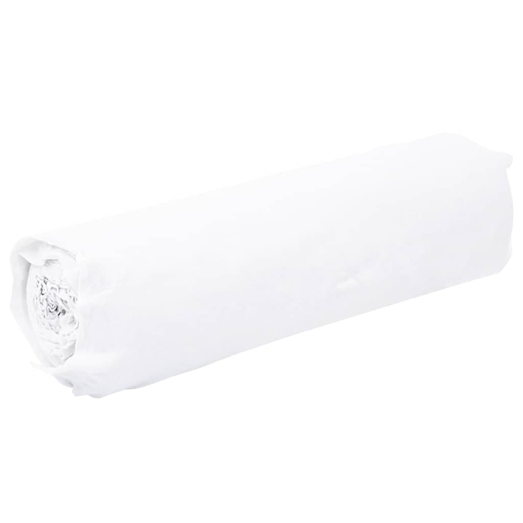 vidaXL Membrană geotextilă, alb, 1 x 50 m, fibră de poliester