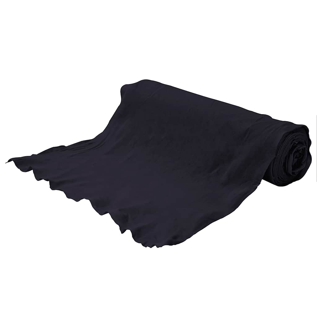 vidaXL Membrană geotextilă, negru, 1 x 150 m, fibră de poliester