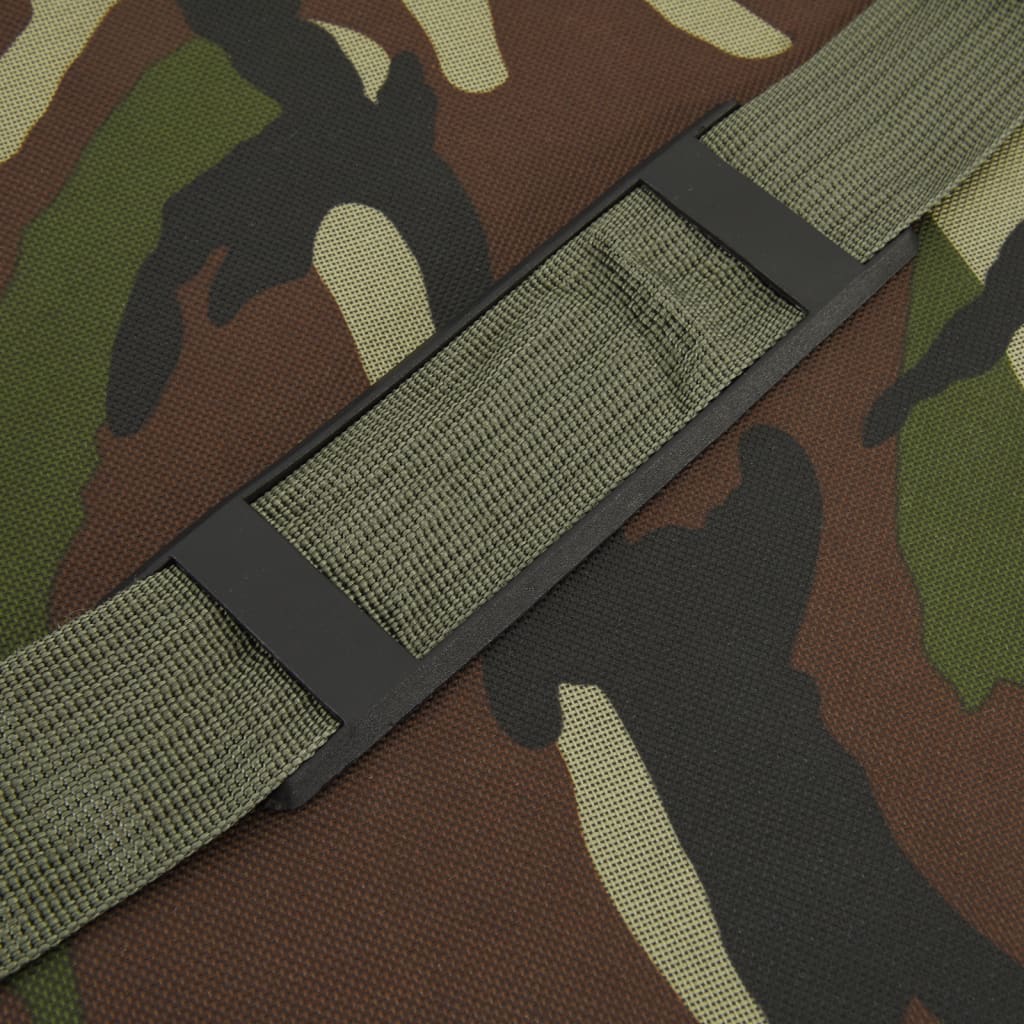 vidaXL Geantă de pescuit, verde camuflaj, țesătură oxford impermeabilă vidaXL Geantă de pescuit, verde camuflaj, țesătură oxford impermeabilă