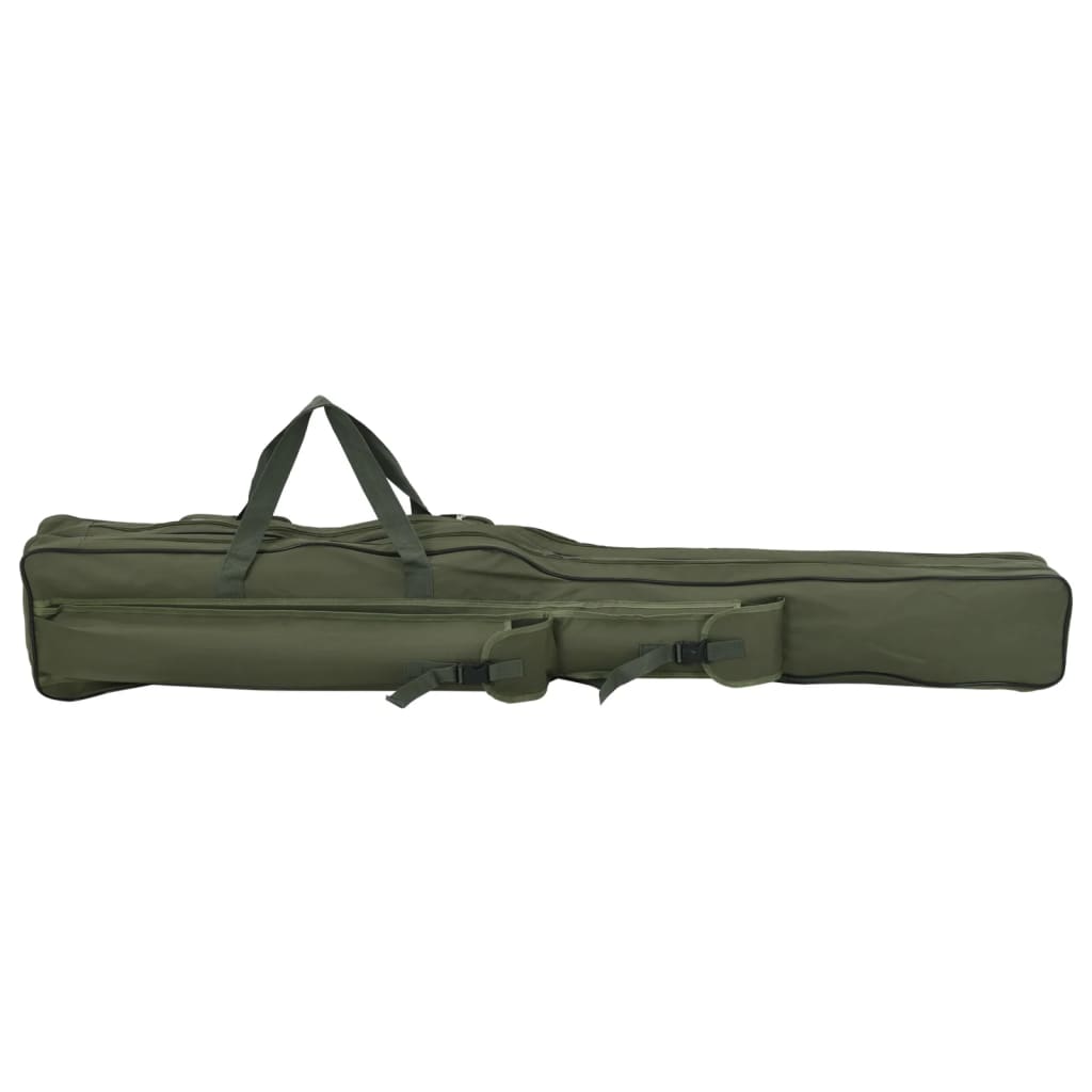 vidaXL Geantă pentru undiță, verde închis, 150 cm, țesătură oxford vidaXL Geantă pentru undiță, verde închis, 150 cm, țesătură oxford