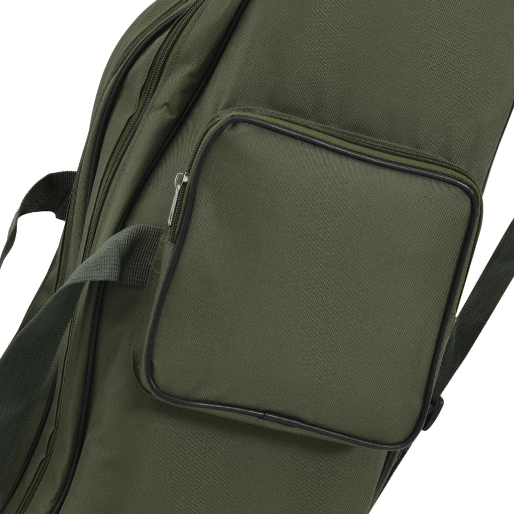 vidaXL Geantă pentru undiță, verde închis, 150 cm, țesătură oxford vidaXL Geantă pentru undiță, verde închis, 150 cm, țesătură oxford