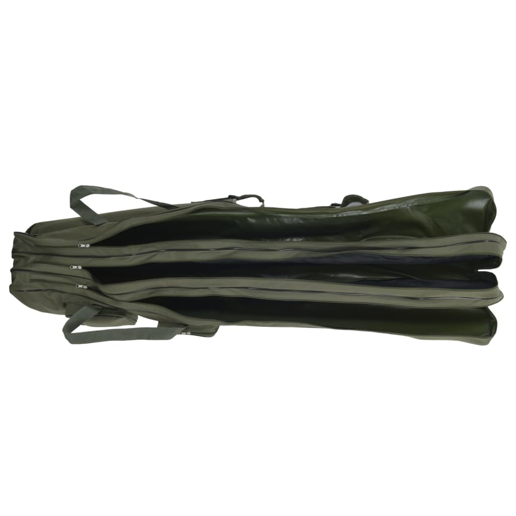 vidaXL Geantă pentru undiță, verde închis, 150 cm, țesătură oxford vidaXL Geantă pentru undiță, verde închis, 150 cm, țesătură oxford