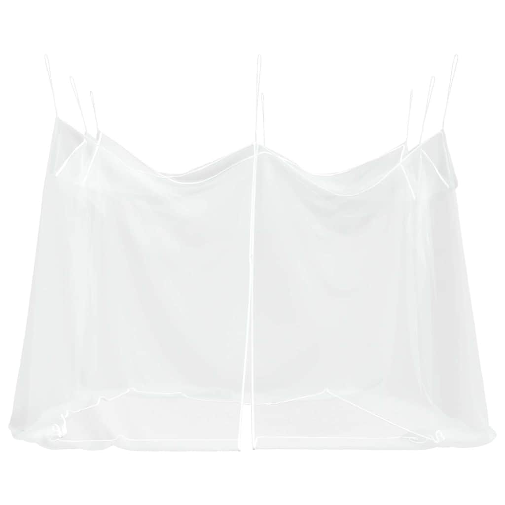 vidaXL Plasă de țânțari pentru exterior 220 ochiuri alb 300x300x250 cm