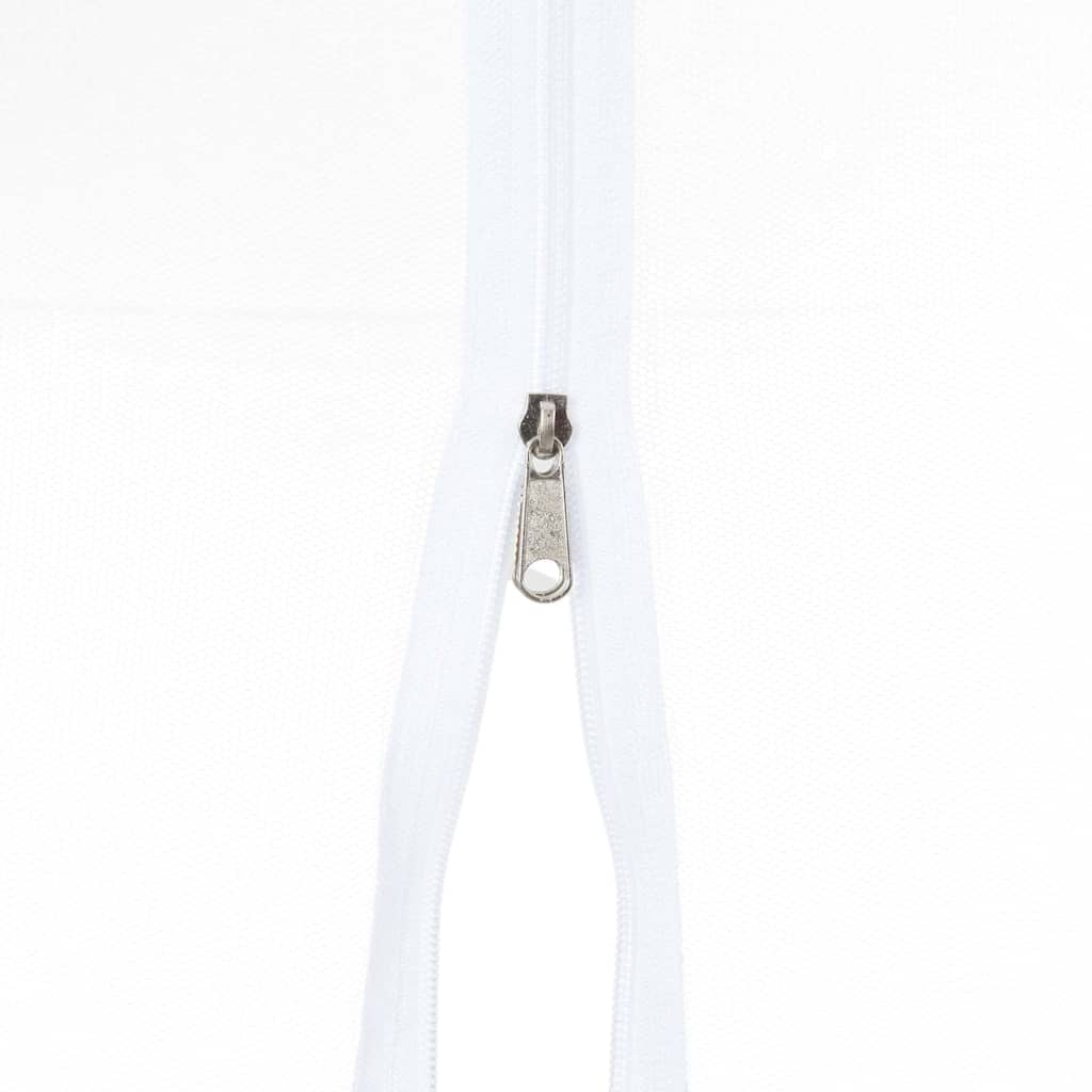 vidaXL Plasă de țânțari pentru exterior 220 ochiuri alb 300x300x250 cm