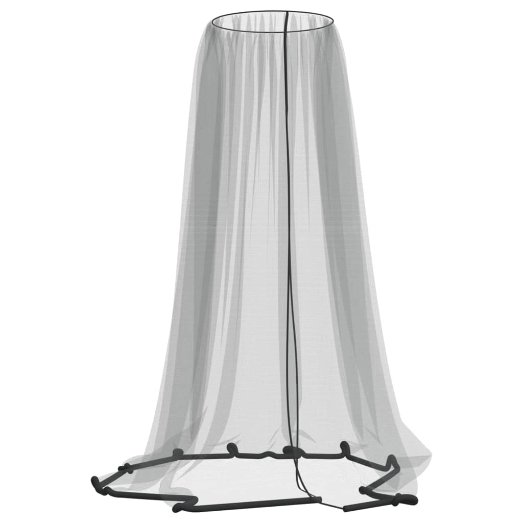 vidaXL Plasa de tantari pentru umbrela 220 ochiuri negru Φ300x230 cm vidaXL Plasa de tantari pentru umbrela 220 ochiuri negru Φ300x230 cm