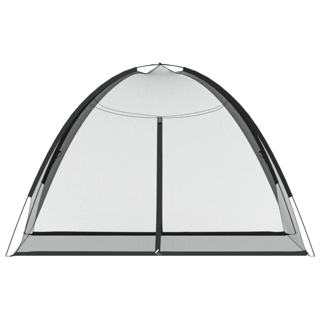 vidaXL Plasa țânțari Mongolia cu uși, 220 ochiuri negru 200x120x130 cm vidaXL Plasa țânțari Mongolia cu uși, 220 ochiuri negru 200x120x130 cm