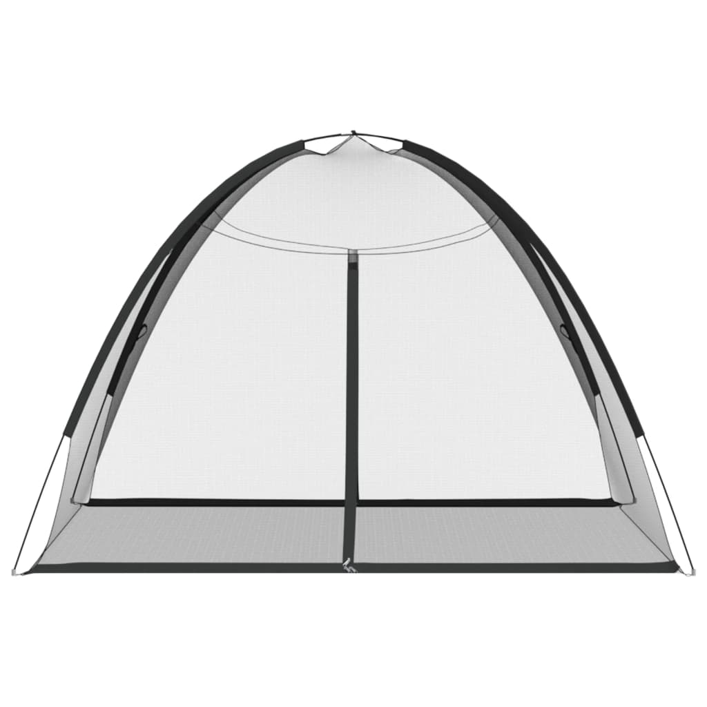 vidaXL Plasa țânțari Mongolia cu uși, 220 ochiuri negru 200x180x135 cm vidaXL Plasa țânțari Mongolia cu uși, 220 ochiuri negru 200x180x135 cm