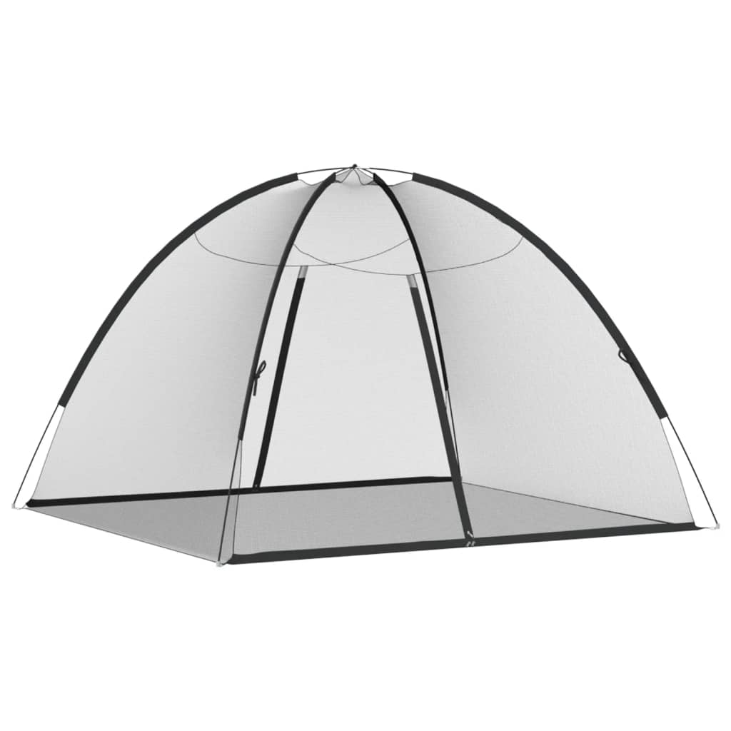 vidaXL Plasa țânțari Mongolia cu uși, 220 ochiuri negru 200x180x135 cm vidaXL Plasa țânțari Mongolia cu uși, 220 ochiuri negru 200x180x135 cm