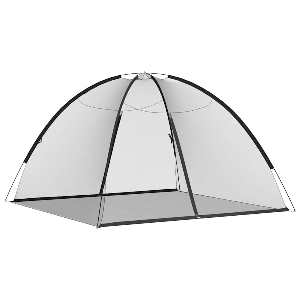vidaXL Plasa țânțari Mongolia cu uși, 220 ochiuri negru 200x200x135 cm vidaXL Plasa țânțari Mongolia cu uși, 220 ochiuri negru 200x200x135 cm