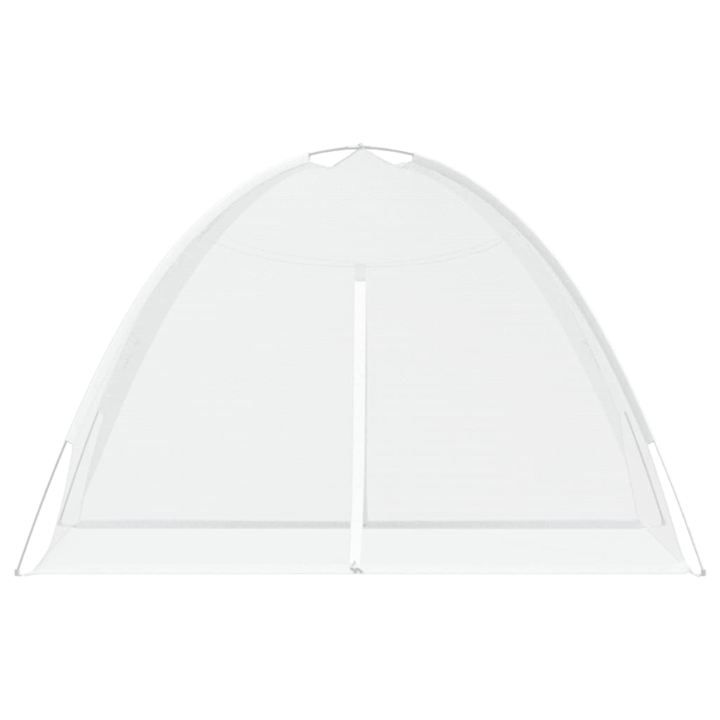 vidaXL Plasa țânțari Mongolia cu uși, 220 ochiuri alb 200x120x130 cm vidaXL Plasa țânțari Mongolia cu uși, 220 ochiuri alb 200x120x130 cm