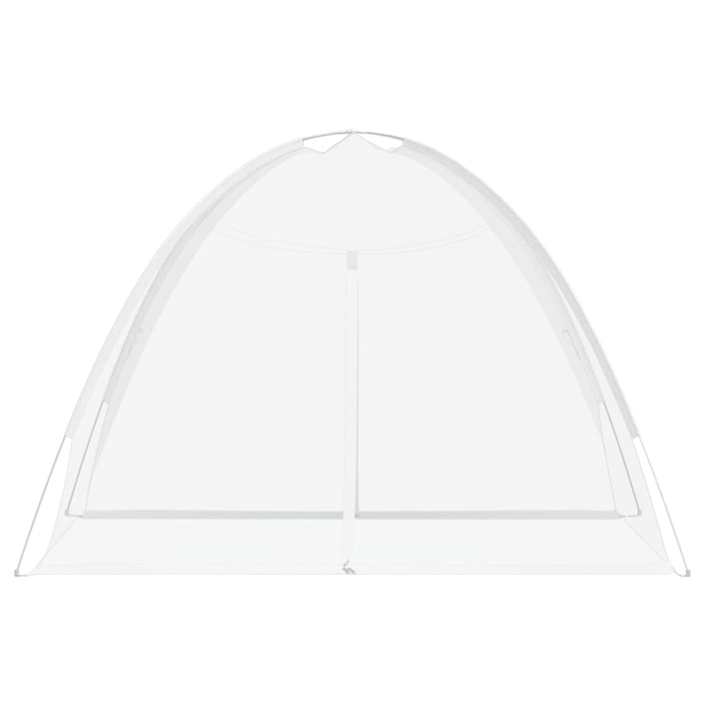 vidaXL Plasa țânțari Mongolia cu uși, 220 ochiuri alb 200x150x140 cm vidaXL Plasa țânțari Mongolia cu uși, 220 ochiuri alb 200x150x140 cm