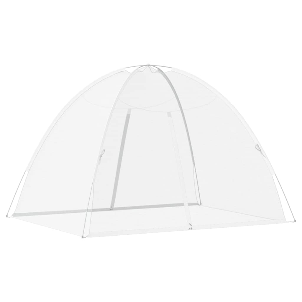 vidaXL Plasa țânțari Mongolia cu uși, 220 ochiuri alb 200x150x140 cm vidaXL Plasa țânțari Mongolia cu uși, 220 ochiuri alb 200x150x140 cm